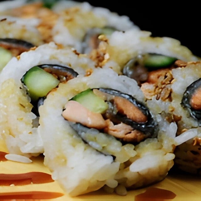 Salmon Skin Roll.