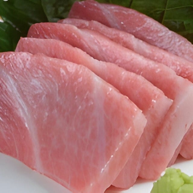 Otoro (Bluefin Belly Fattiest) Sashimi.
