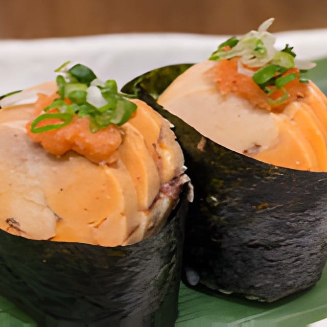 Monkfish Liver Sushi.
