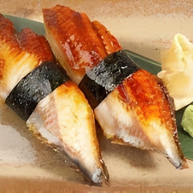 Freshwater Eel Sushi.