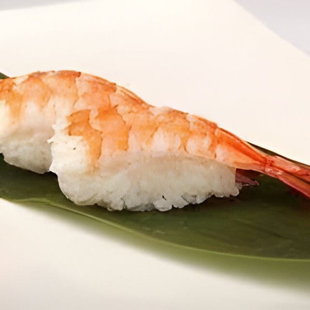 Shrimp Sushi.