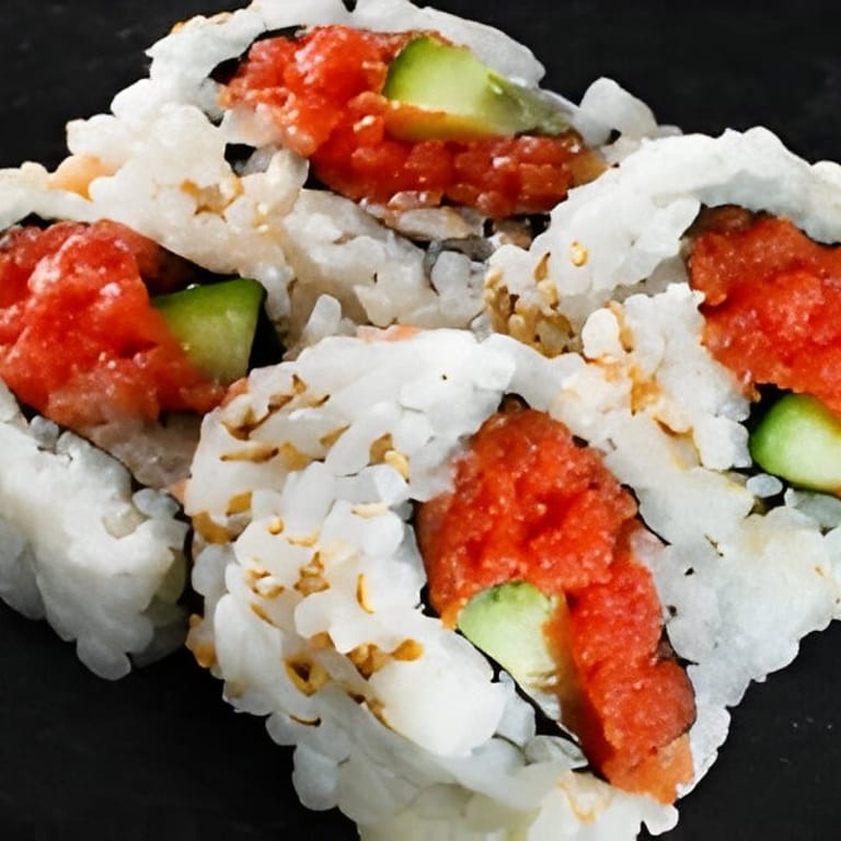 Delicious Spicy Tuna Roll