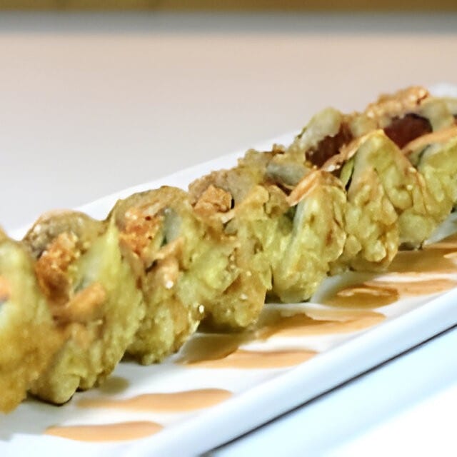 Half & Half Tempura Roll.