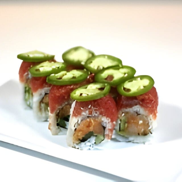 Hot Albacore Roll.
