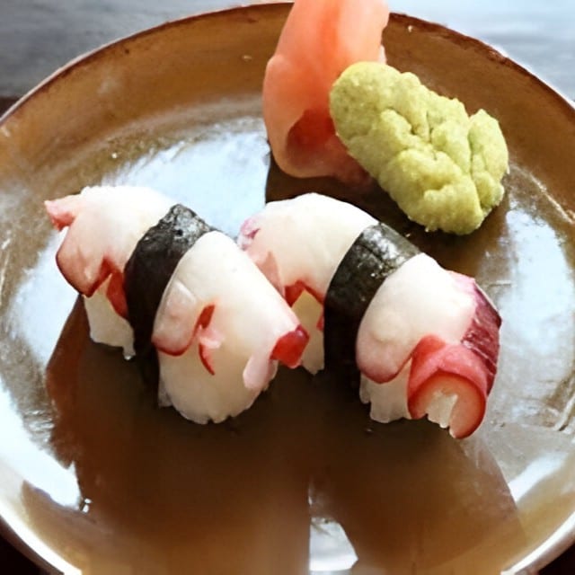 Octopus Sushi.