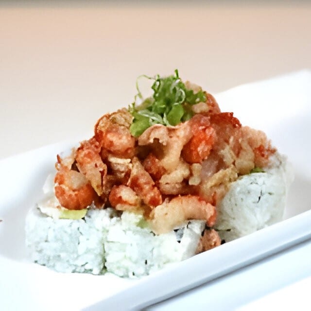 Baked Crawfish Roll.